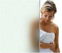 ShowerGuard shower glass Satin Deco finish