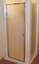 basic shower door with privacy glass