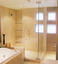 rectangle shower enclosure with frameless glass